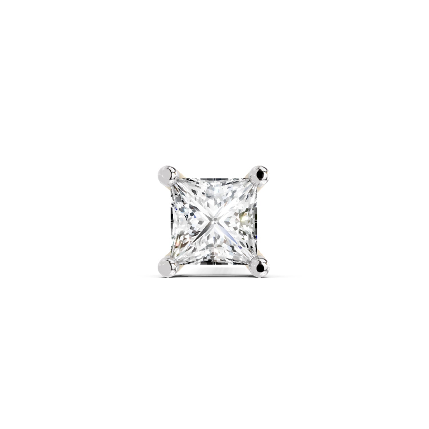 Solitaire Nosepin 0.09 Ct | 14Kt Yellow Gold