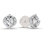 0.36 Ct Marquise Shape Diamond Stud Earrings | 14K Yellow Gold