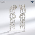 Arias by Lara Dutta Spiral Drop Earring