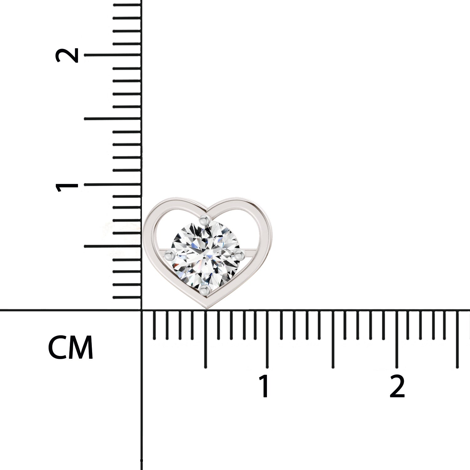 0.90 Ct Pear Shape 4 Prong Solitaire Diamond Stud Earrings | 14K White Gold
