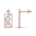 0.36 Carat Earrings | 14K Rose Gold