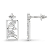 0.36 Carat Earrings | 14K White Gold