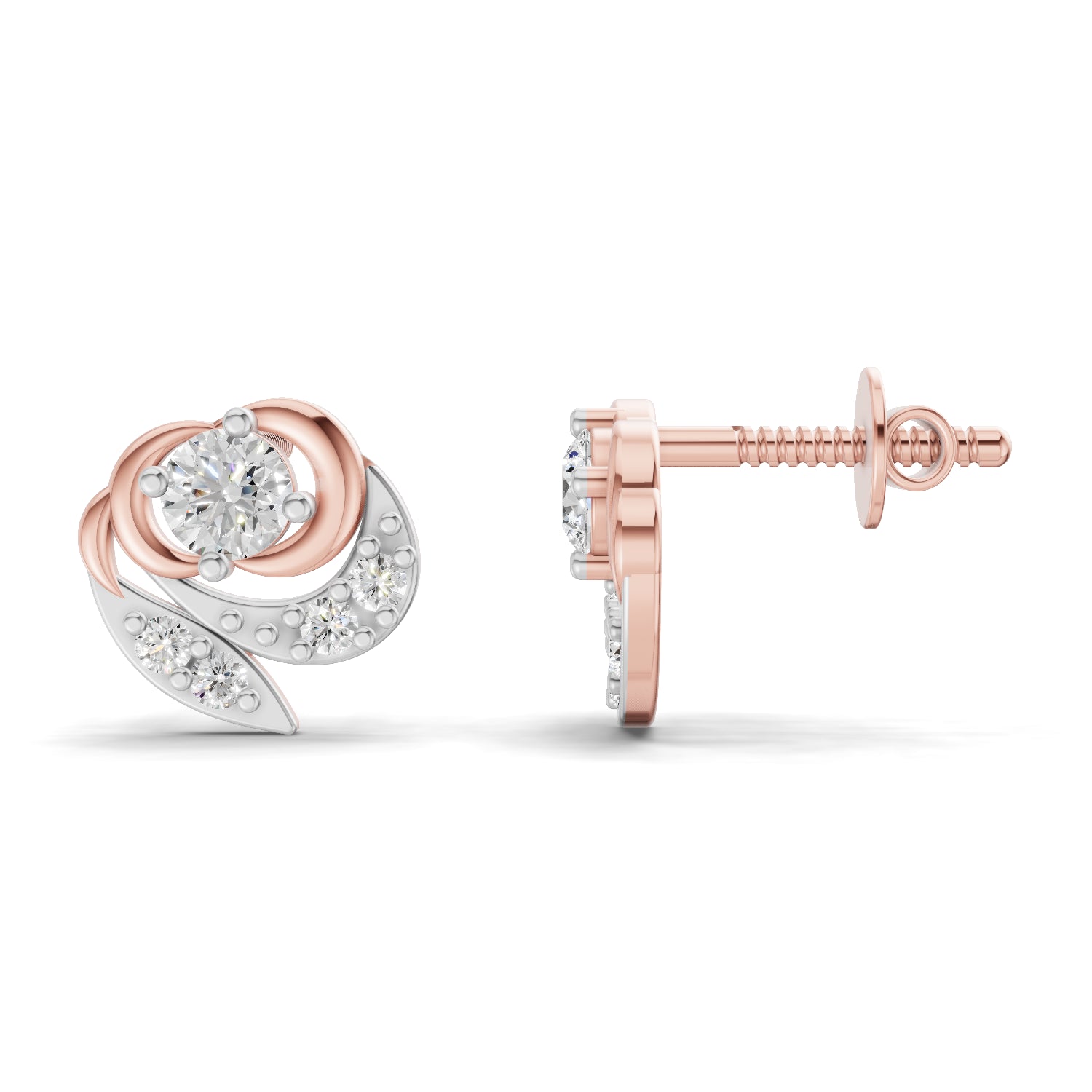 0.31 Carat Earrings | 14K Rose Gold