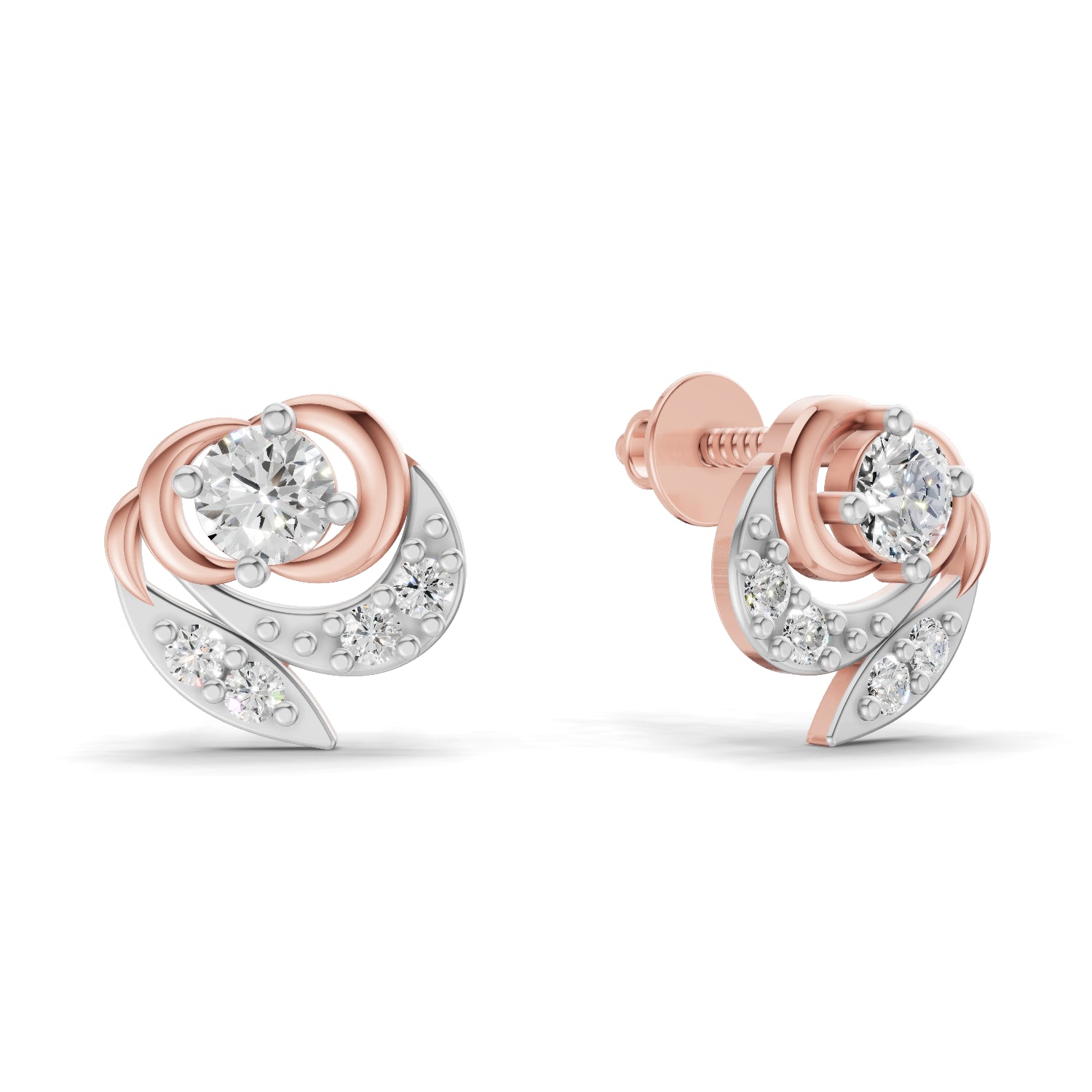 0.31 Carat Earrings | 14K Rose Gold