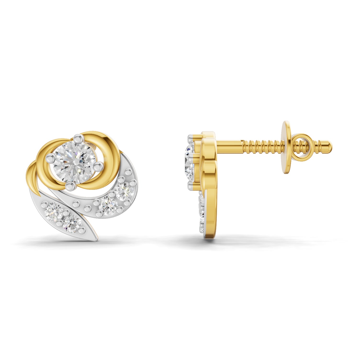 0.31 Carat Earrings | 14K Yellow Gold