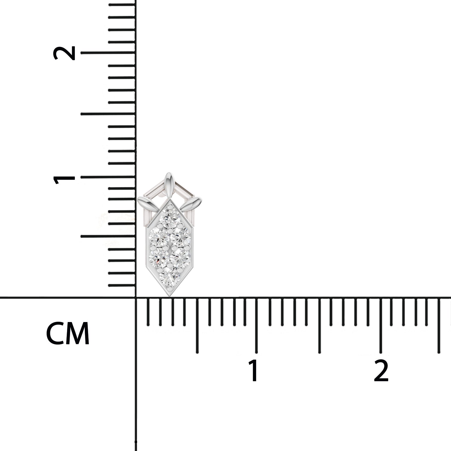 0.3 Carat Earrings for Women | 14K White Gold