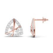 0.45 Carat Facetra Earrings | 14K Rose Gold