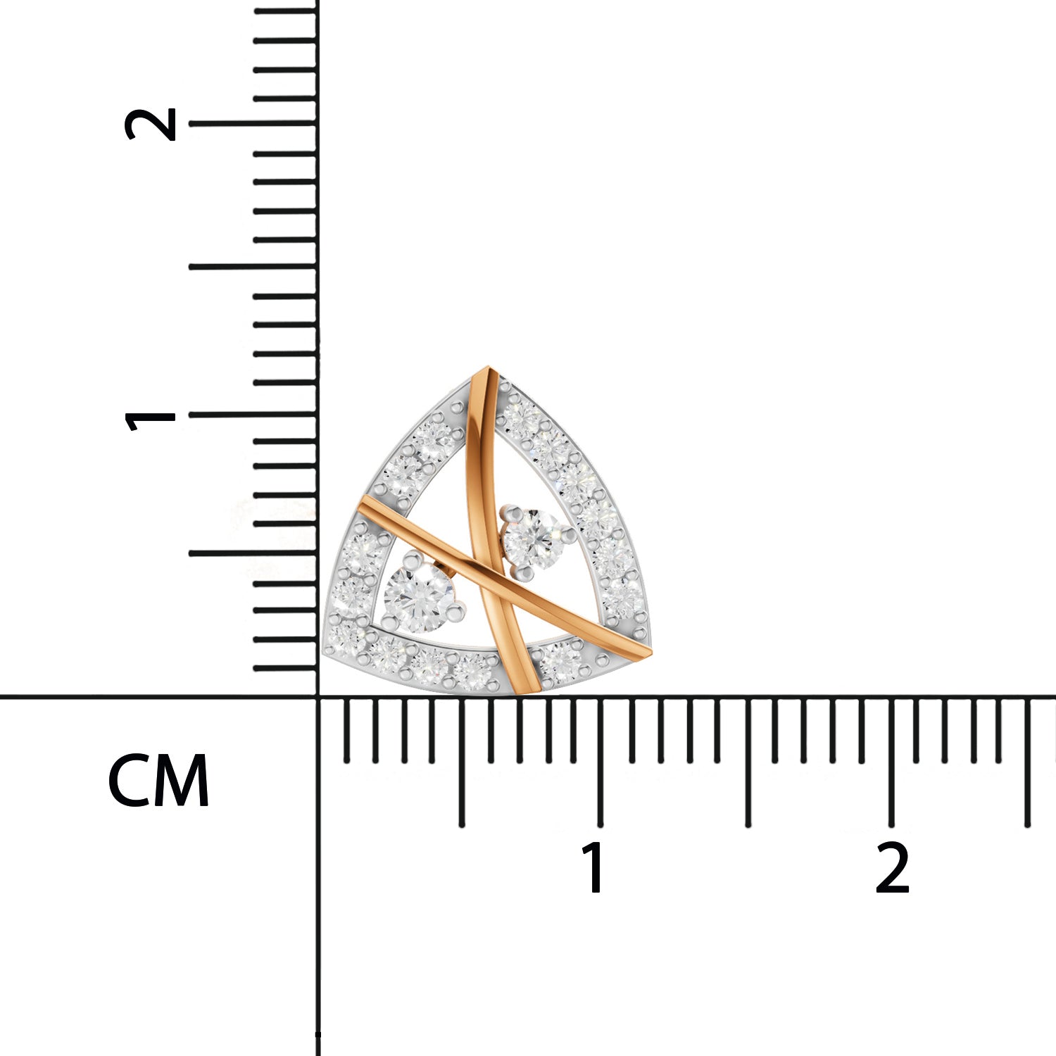 0.45 Carat Facetra Earrings | 14K Rose Gold
