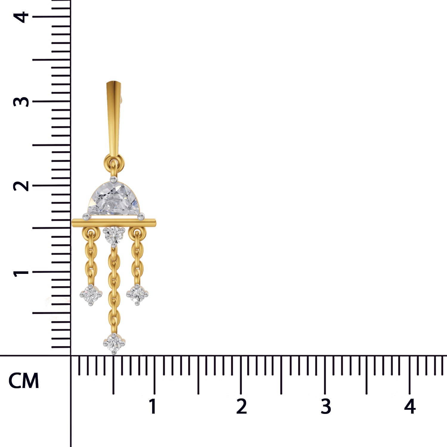 1.34 Carat Earrings | 14K Yellow Gold