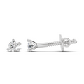 0.19 Carat Celeste Classic Diamond Studs Earrings | 14K White Gold