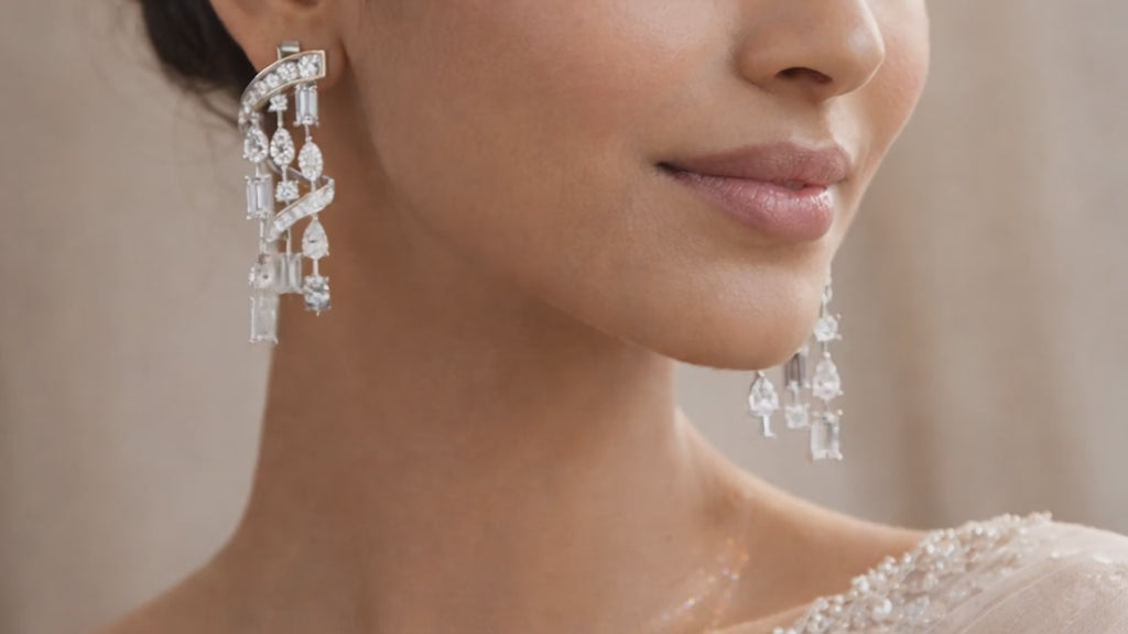 Lumira Diamond Cascade Earrings
