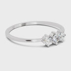 Sparkles Lab Grown Diamond 0.24 Carat Diamond Engagement Ring | 14K White Gold
