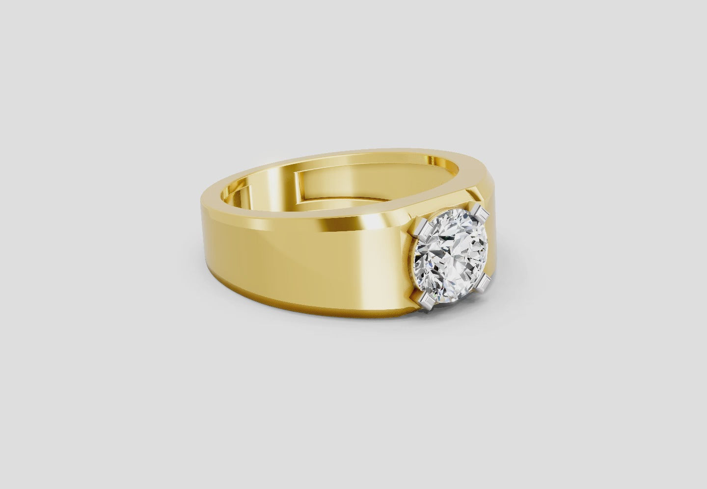 Load video: 1 Carat Engagement Ring | 14K Yellow Gold