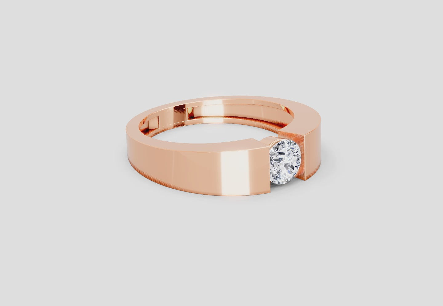 Load video: 0.5 Carat Engagement Ring | 14K Rose Gold